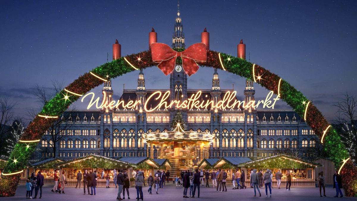 Konzept für Wiener Christkindlmarkt auf Rathausplatz